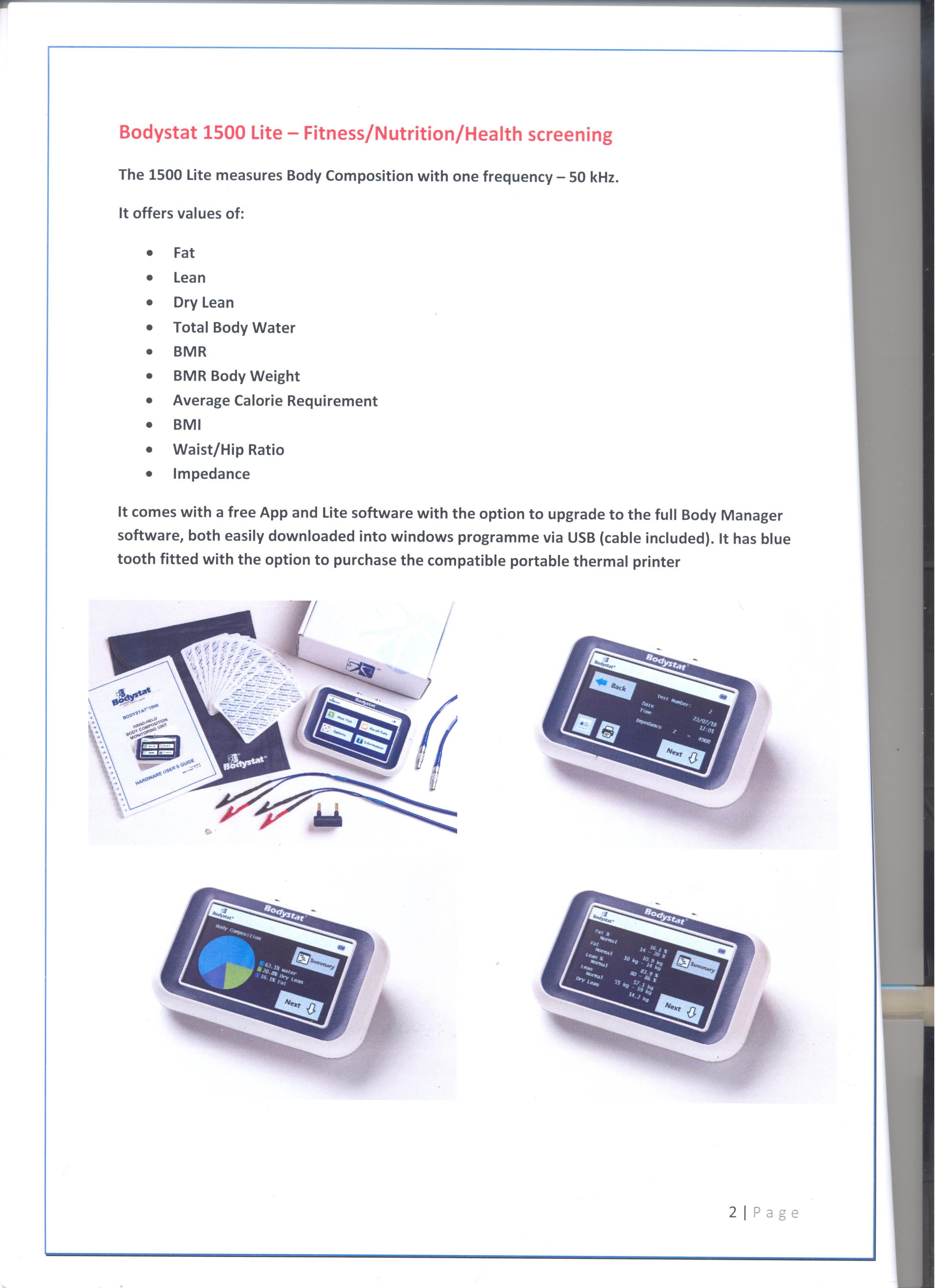 Body Composition analyser