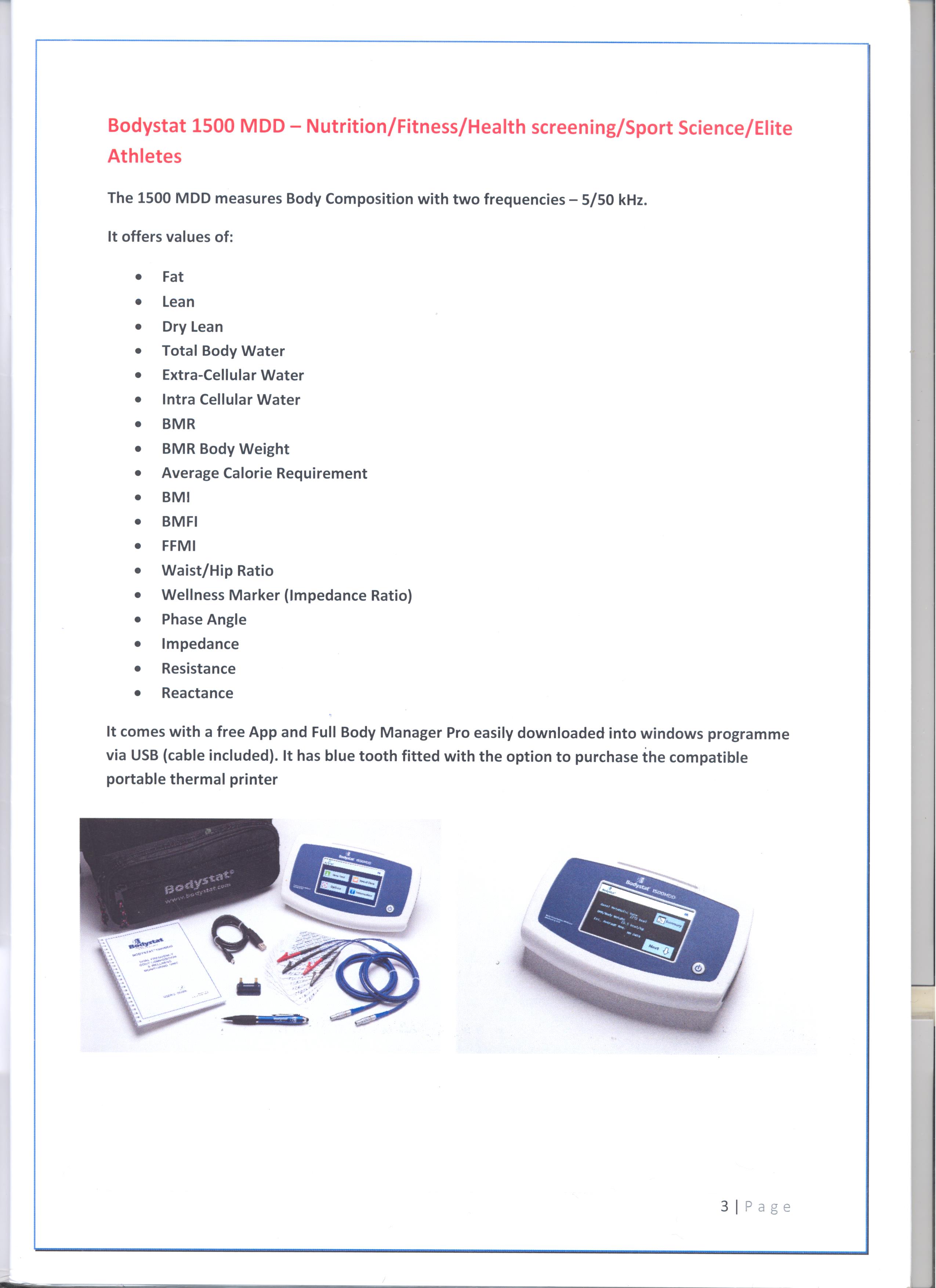 Body Composition analyser