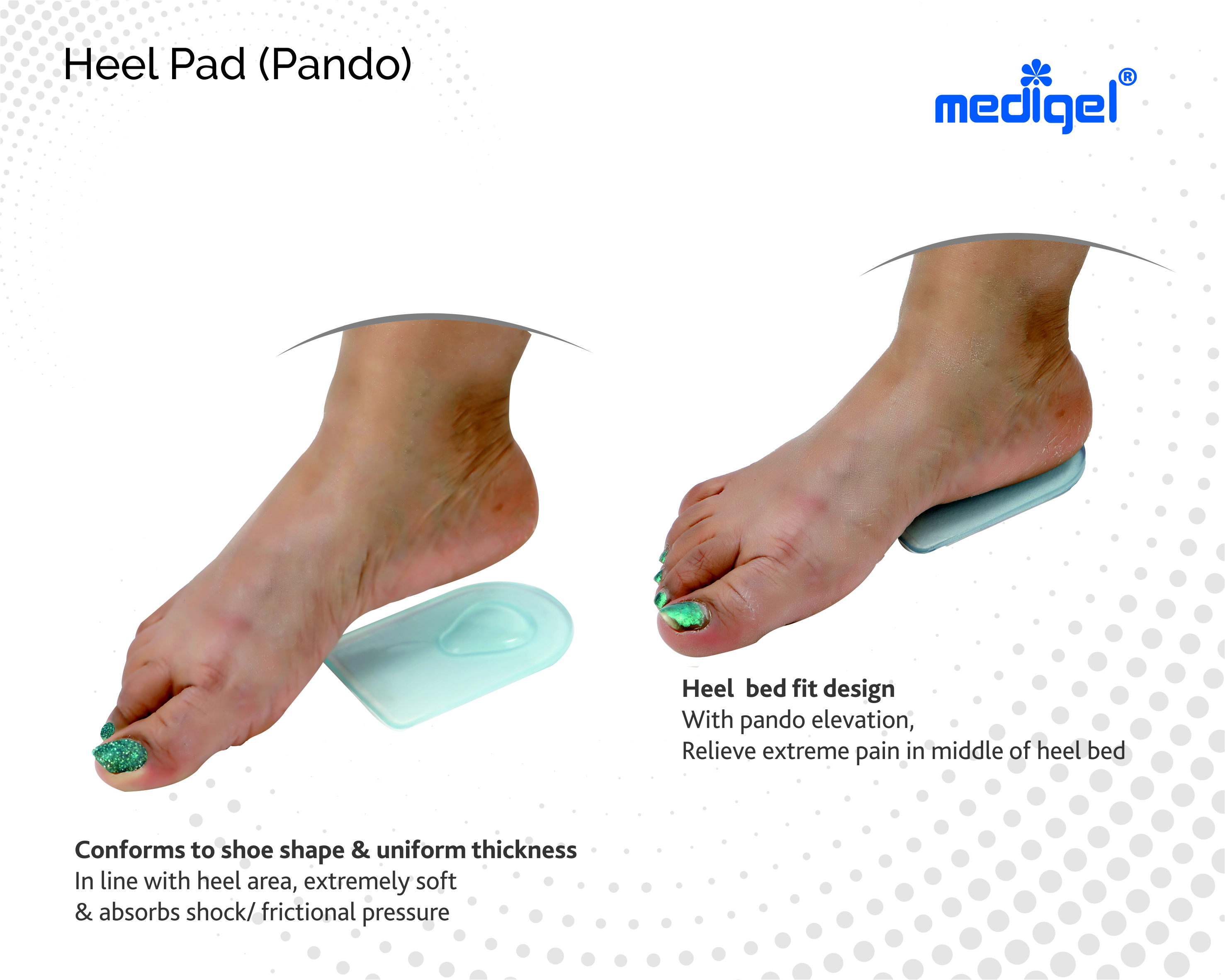 Medigel® Heel Pad Pando Universal