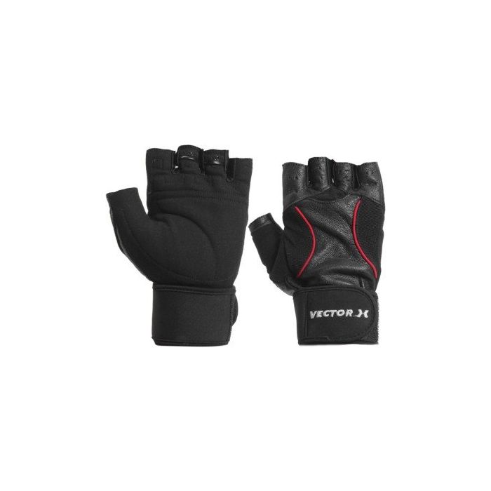 Vector X VX-800 Gym & Fitness Gloves (Black)