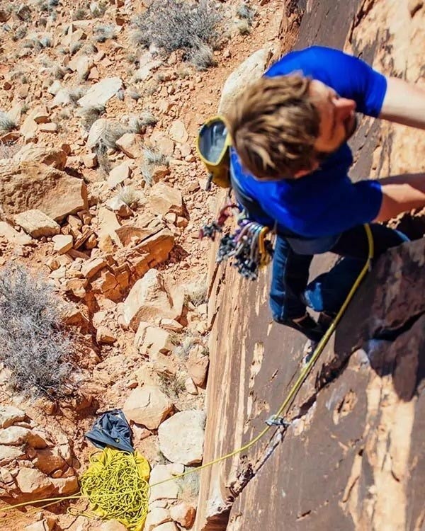 Lowe Alpine Travel Chalk Bag (Golden Palm)