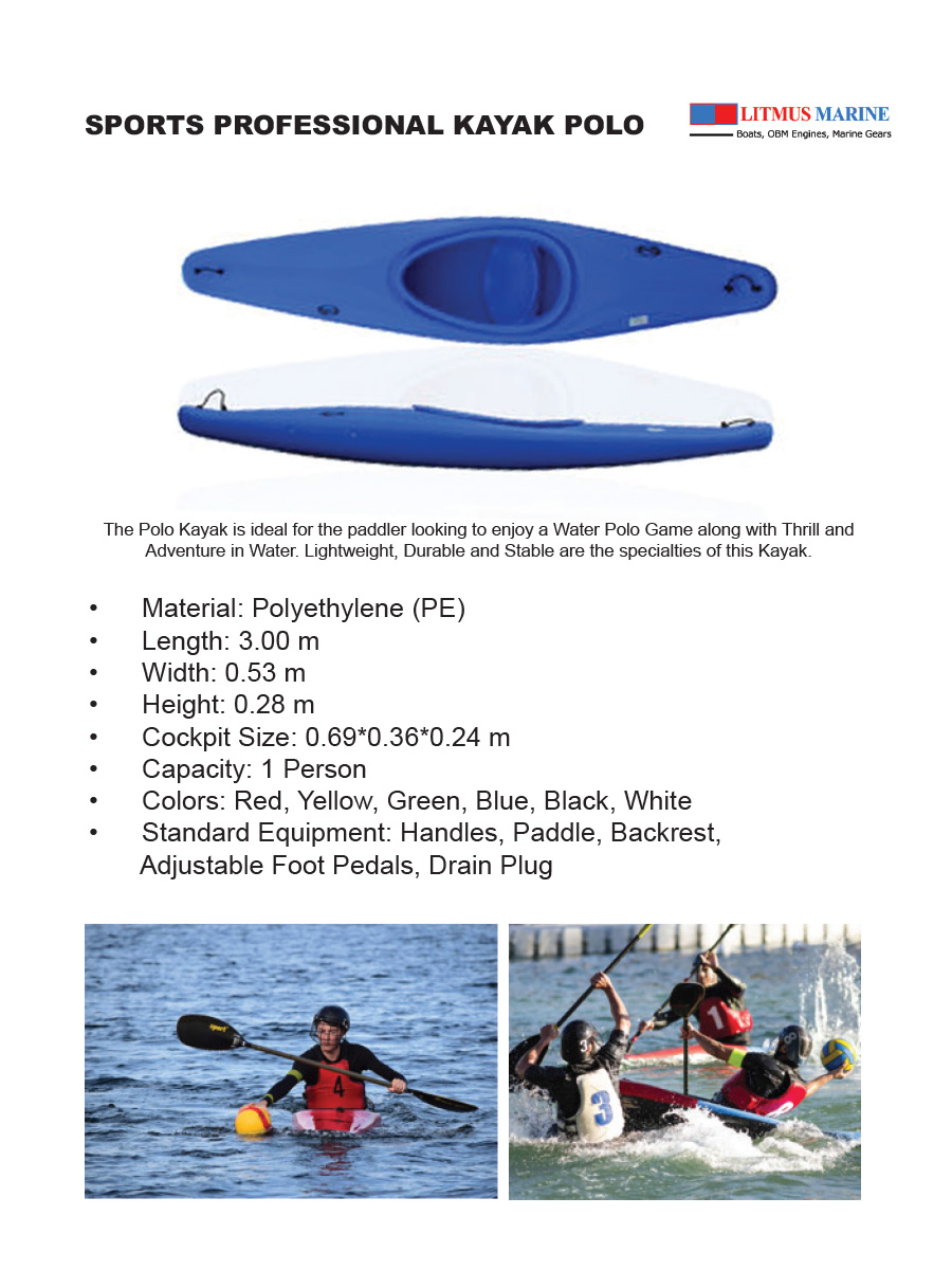 Sports Professional Kayak Polo