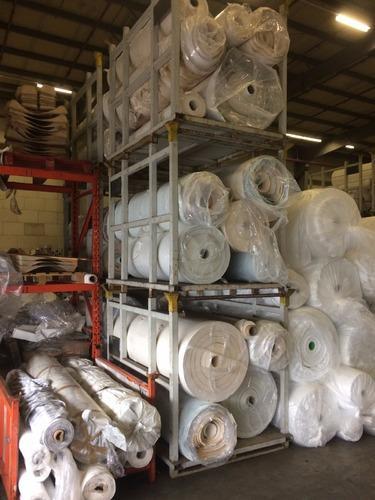 White, Cream Release Embossing PU Leather Fabric