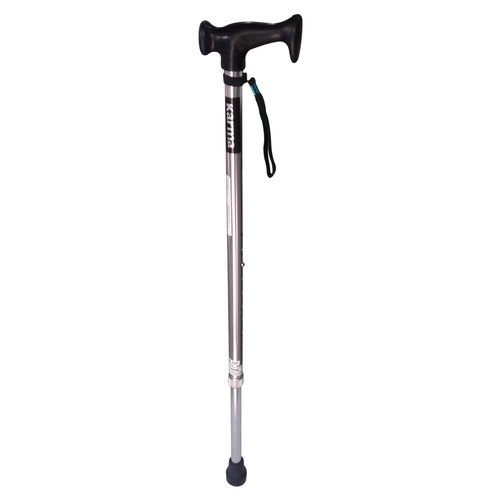 Brass Handle Aluminium Karma WS-121 Walking Stick