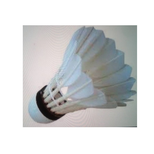 White Feather Shuttlecock