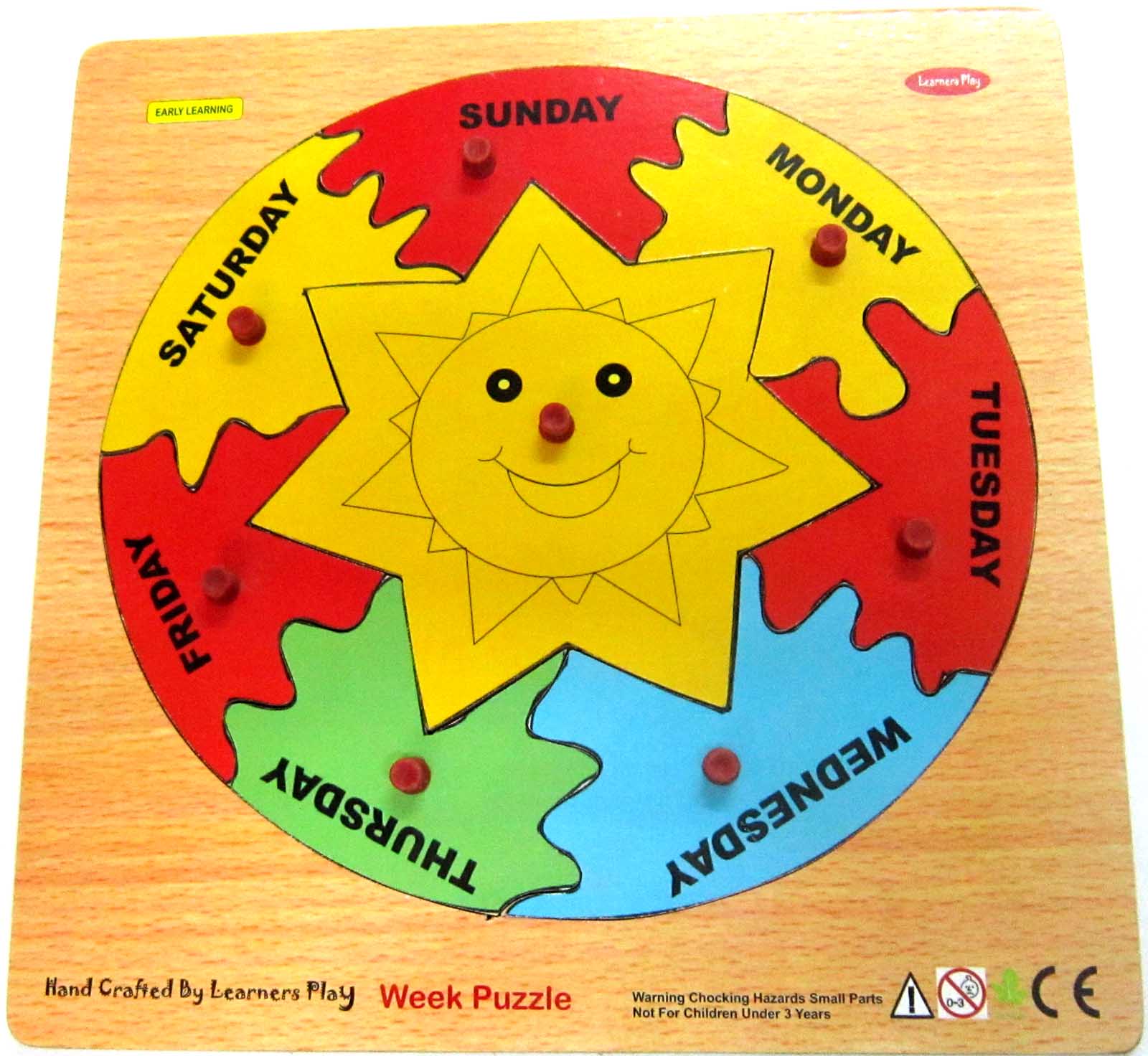 Wooden Week Puzzle
