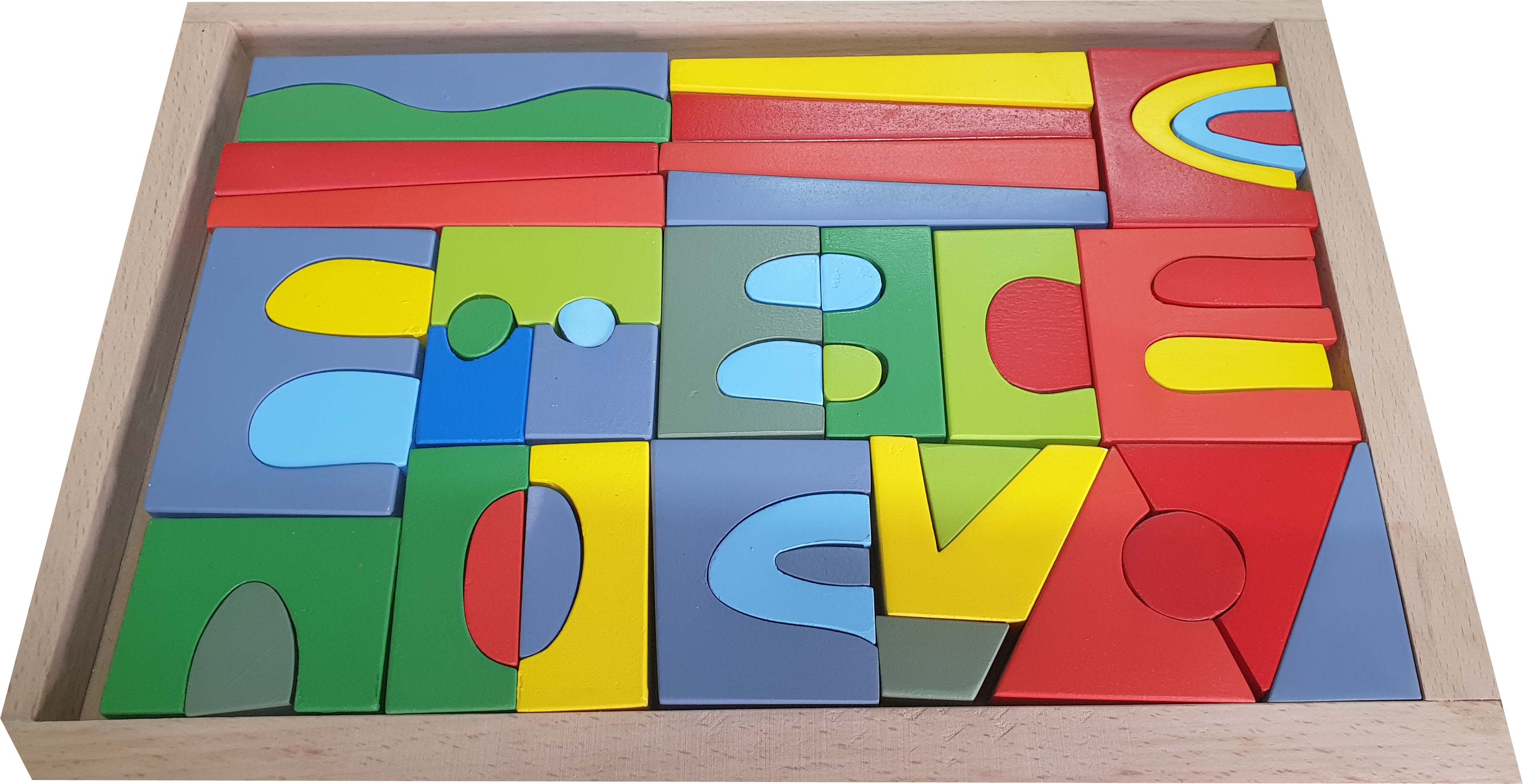 Wooden Building Blocks 