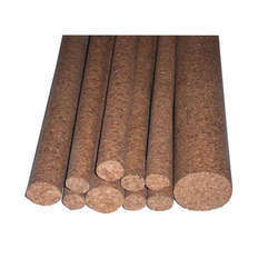 Wooden Cork Rods, Round
