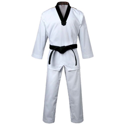 Cotton White Wtf Taekwondo Uniform - Taekwondo, 9335